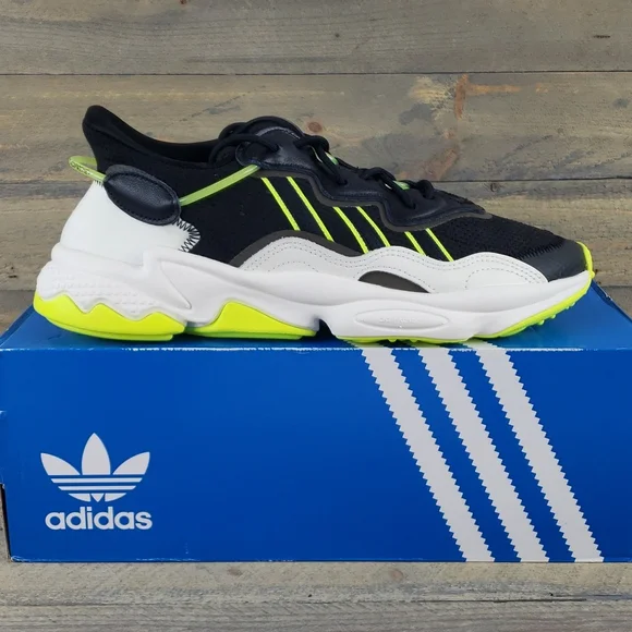 adidas gazelle silver green womens adidas FV2484 adidas Originals X Pusha T Ozweego Mens Running Shoe main image 1